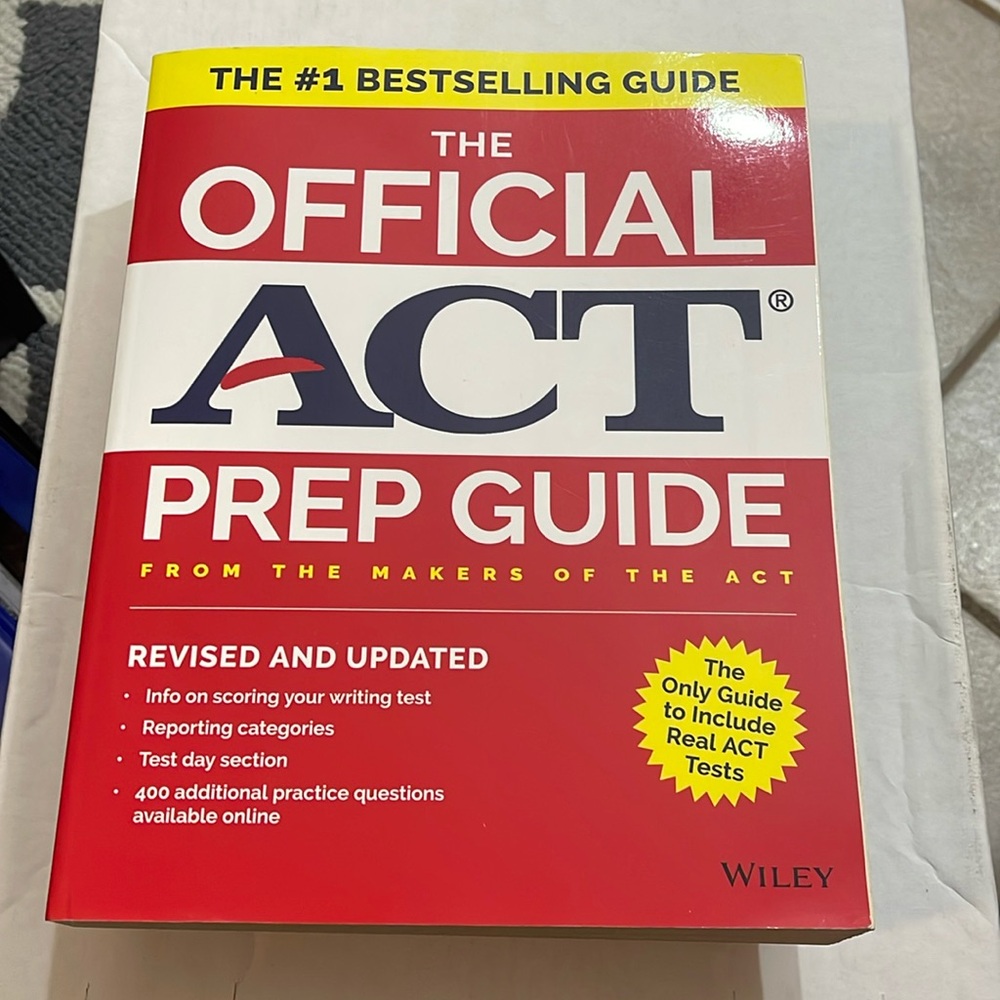 Wiley Official ACT Prep Guide The #1 Bestselling Guide From The Makers Of ACT